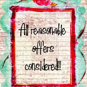 Decorative Wall Art with Red and Green Accents